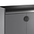 Modern Gray UNO Sideboard 3D model small image 3