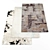 Premium Quality Modern Rugs Set 3D model small image 1