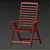 Title: Modern Outdoor Table & Chairs Set 3D model small image 6