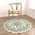 Round Rugs Variety Pack 3D model small image 4