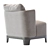 Elegant Keaton Armchair by Meridiani 3D model small image 5