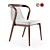 Crafted Comfort: Marconato Maurizio & Terry Zappa Armchair 3D model small image 1