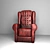 Cozy Nest Armchair 3D model small image 1