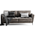 Modern Osoka Sofa: Sleek Design 3D model small image 4