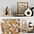 Elegant Home Decor Set 3D model small image 5