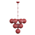 Modern Crystal Chandelier 3D model small image 3