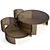 Elegant Fendi Casa Coffee Tables 3D model small image 1