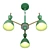 Title: Modern Kids Pendant Chandelier - Gemma 3D model small image 4