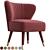 Contemporary Munna Babe Armchair 3D model small image 3