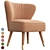 Contemporary Munna Babe Armchair 3D model small image 9