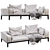 FlexForm Lifewood: Modern Stylish Sofa 3D model small image 2