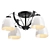 Elegant Crocus Ceiling Chandelier 3D model small image 1
