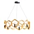 Moxie 6-Light Geometric Chandelier 3D model small image 1