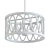 Sophisticated Patrice5 Drum Chandelier 3D model small image 2