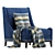 TIVOLI Cazarina Armchair - Timeless Elegance 3D model small image 1