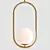 Sleek Hoop Pendant Lamp 3D model small image 3