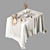 Elegant Table Linen Sets by Hale Mercantile 3D model small image 3