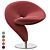 Unique and Stylish Question Mark Lounge Chairs 3D model small image 6