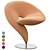 Unique and Stylish Question Mark Lounge Chairs 3D model small image 7