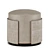 Burgos Stool: Elegant and Versatile 3D model small image 1