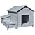 Compact Dog Shelter for Medium-sized Dogs 3D model small image 3