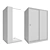 Omnires Shower Enclosures Set 3D model small image 4