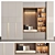 Modern Corona Vray Wardrobe 3D model small image 1