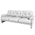 Luxurious B&B Italia Coronado Sofa 3D model small image 5