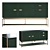 Green Arabel Chest: Stylish and Spacious 3D model small image 1