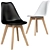 Modern Sia Scandi Chairs: Stylish Comfort for Your Home 3D model small image 1