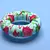 Flamingo Inflatable Pool Float 3D model small image 4