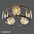 Eurosvet Aragon Wi-Fi Ceiling Chandelier 3D model small image 1