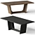 Exquisite Palmera Dining Table | Elegant Design 3D model small image 1