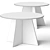 Elegant Venetian Round Dining Table 3D model small image 2