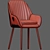 Elegant Dining Table Chair 3D model small image 4