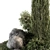 Nature's Oasis: Tree and Bush Garden Set 3D model small image 4