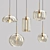 Elegant Genea Pendants: Illuminate with Style 3D model small image 1