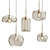 Elegant Genea Pendants: Illuminate with Style 3D model small image 2