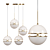 Debert Pendant Light: Modern Design 3D model small image 1