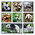 Panda Photo Frame Set | Modern Design 3D model small image 1