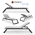 Siesta Sun Lounge Chair: Modern, Comfortable, Durable 3D model small image 1