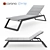 Siesta Sun Lounge Chair: Modern, Comfortable, Durable 3D model small image 5