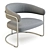 Opus Lounge Chair by +Halle: Classic Comfort and Contemporary Design 3D model small image 1