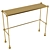 Elegant Brass Dressing Table 3D model small image 1