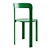 Modern Green Rey Chair | Bruno Rey Mid-Century 3D model small image 6