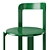 Modern Green Rey Chair | Bruno Rey Mid-Century 3D model small image 8