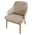 Amstelle Easy Chair: Modern Seating Solution 3D model small image 5