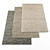 Luxury Collection: 5 Unique Carpets 3D model small image 1