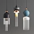 Jaxwang Pendant Lights: Style A, B, C 3D model small image 1