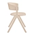 Circus Wood Chair: Sleek, Stylish, Sustainable 3D model small image 2